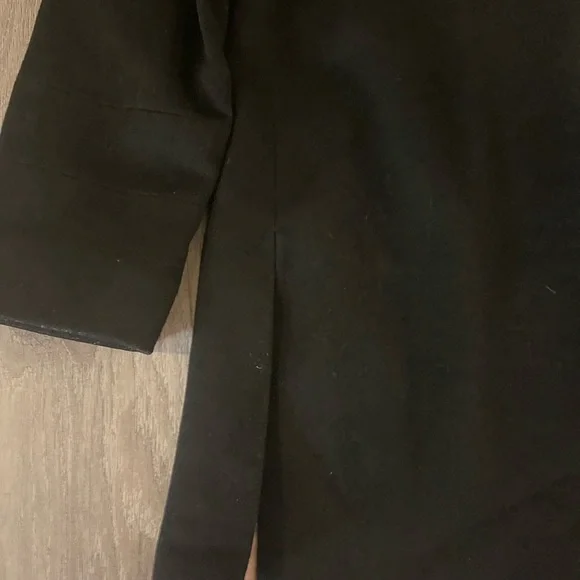 Fleurette Placket Front Loro Piana Wool Coat -4  like  new - Picture 6 of 10